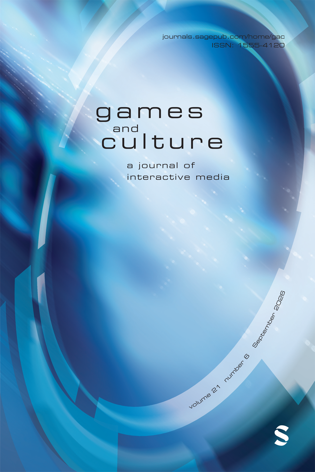 Games and Culture (journal) cover
